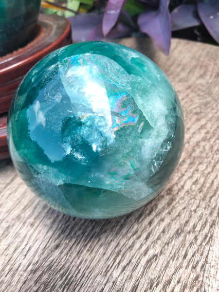 Blue Fluorite Sphere