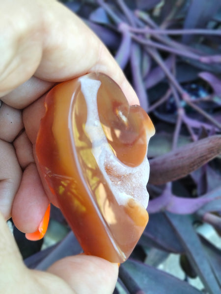 Carnelian Jasper heart