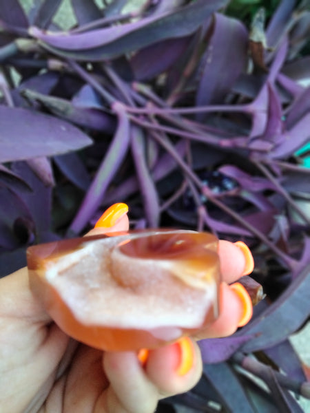 Carnelian Jasper heart