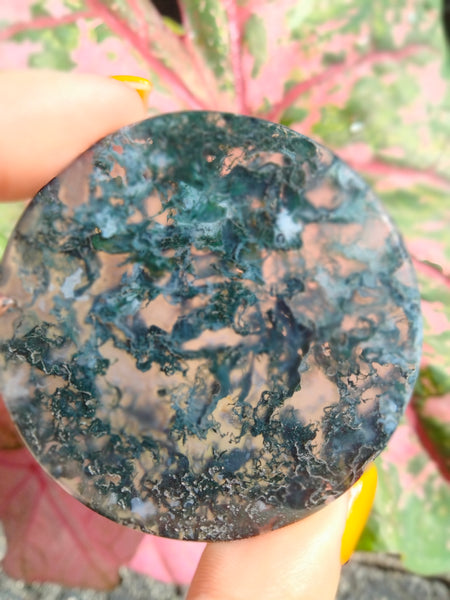 Moss Agate pendent