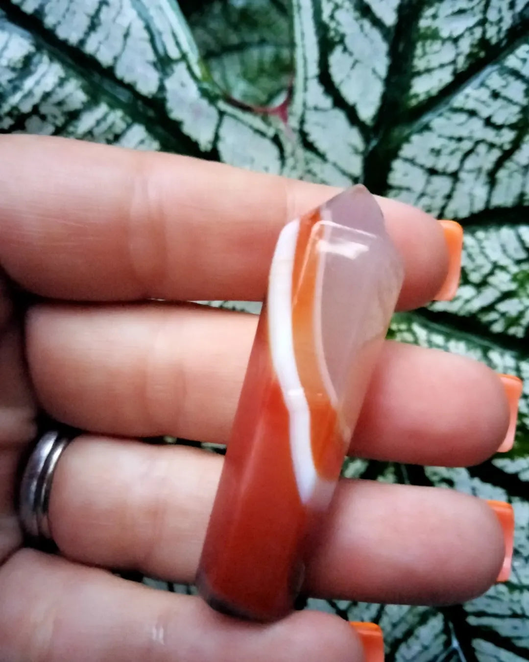 Carnelian Jasper point