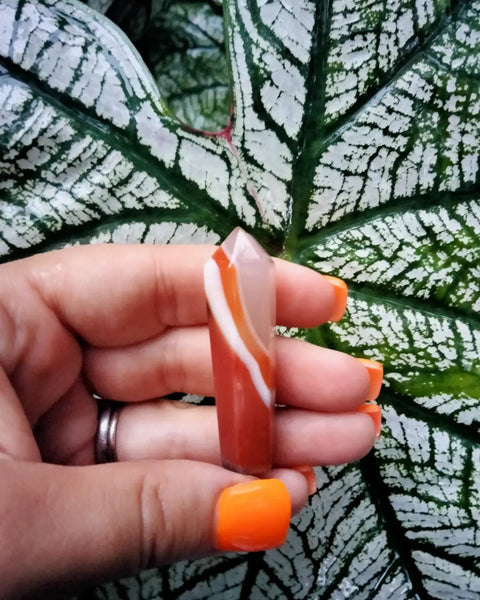 Carnelian Jasper point