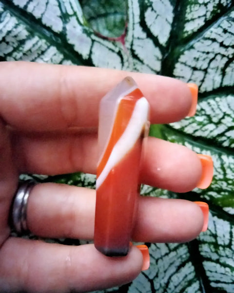 Carnelian Jasper point