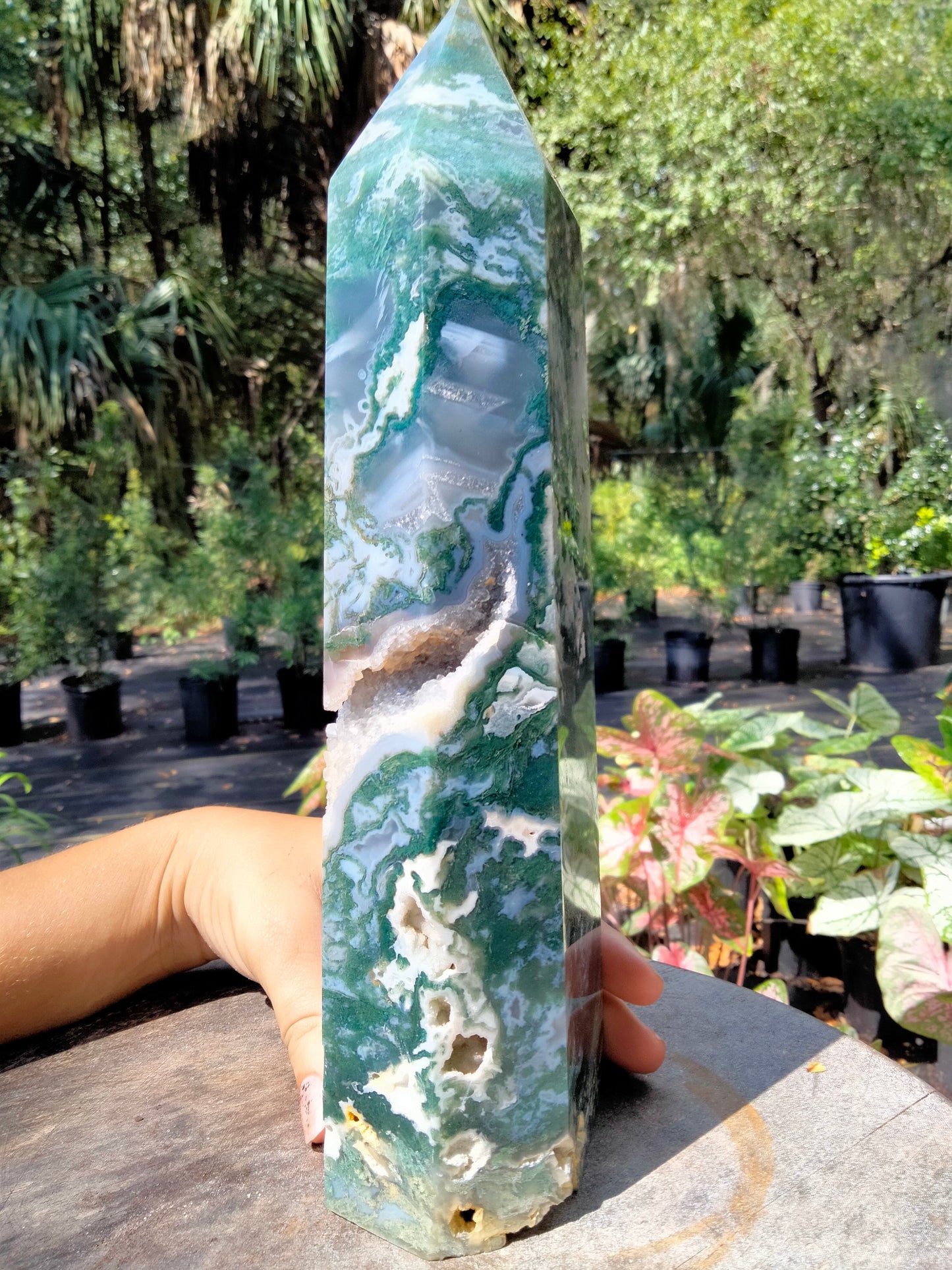 Moss Agate Tower