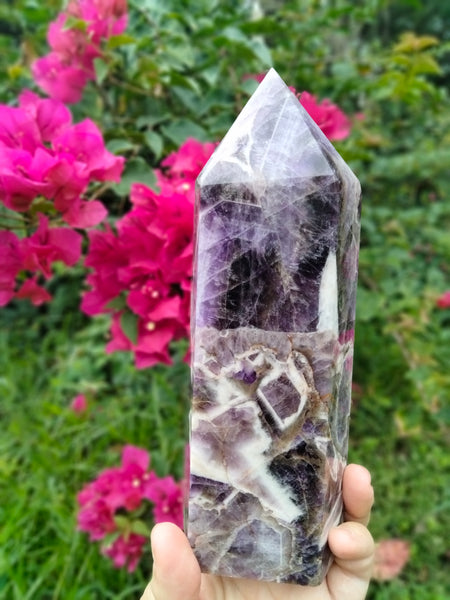 A+ Dream Amethyst Tower purple Quartz