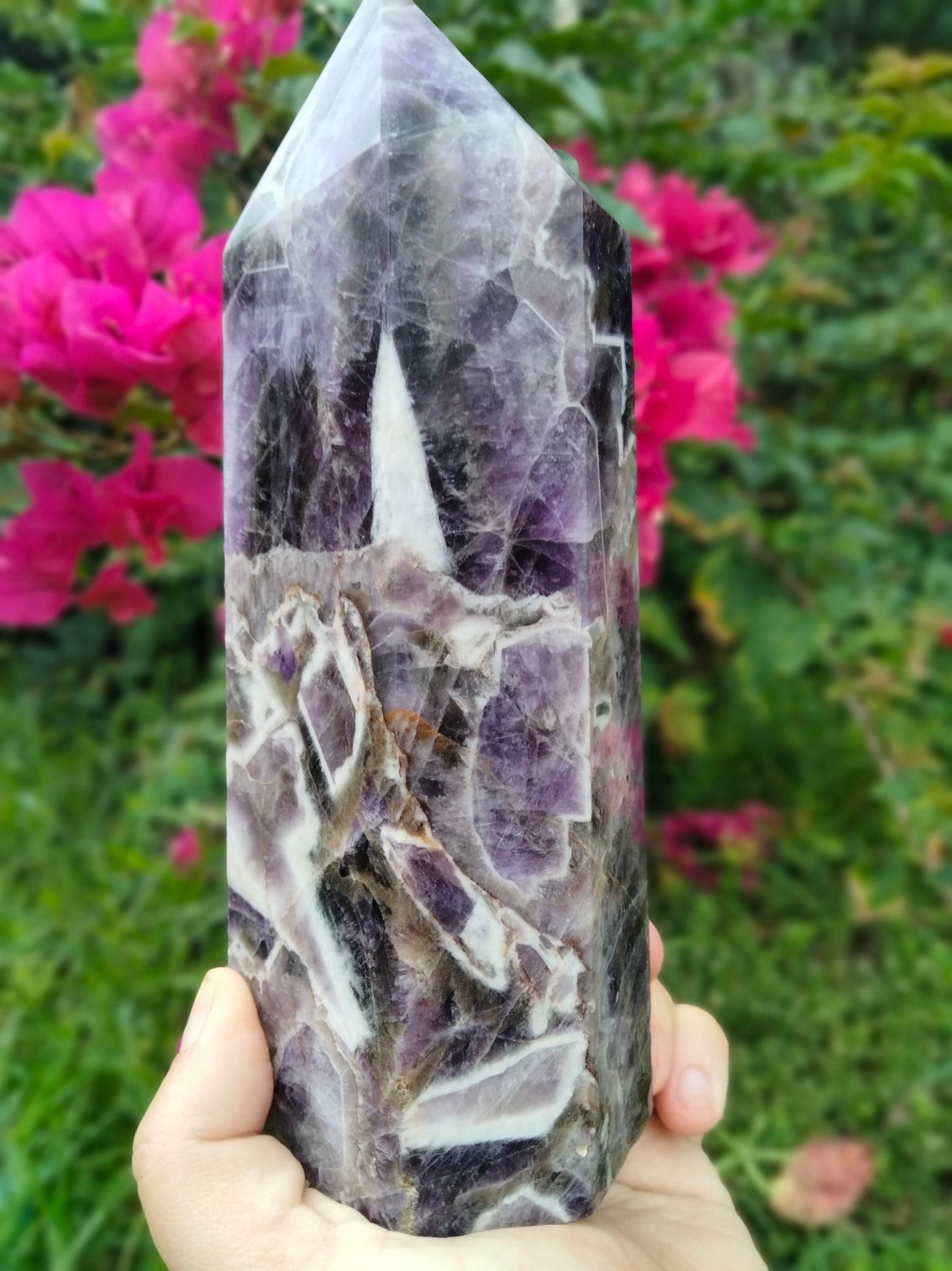 A+ Dream Amethyst Tower purple Quartz