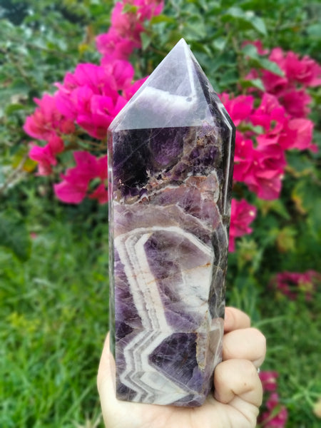 A+ Dream Amethyst Tower purple Quartz