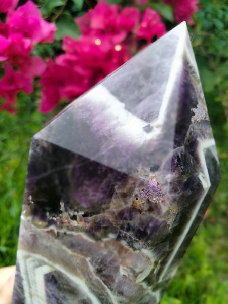 A+ Dream Amethyst Tower purple Quartz