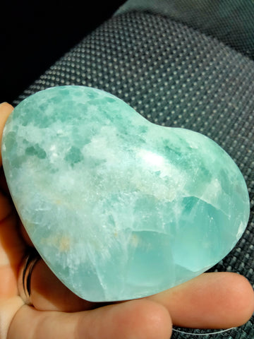 Caribbean calcite heart