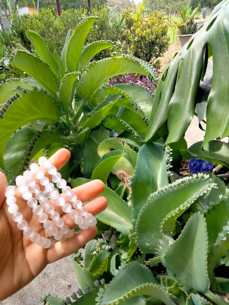 Selenite bracelet