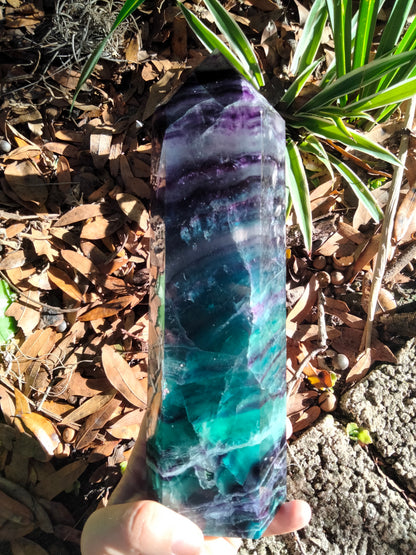 Rainbow Fluorite Tower