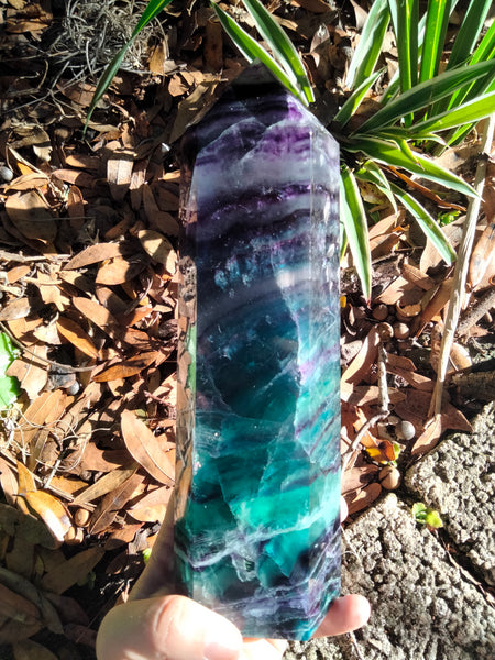 Rainbow Fluorite Tower