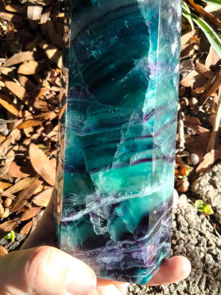 Rainbow Fluorite Tower