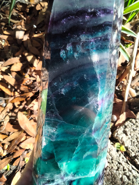 Rainbow Fluorite Tower