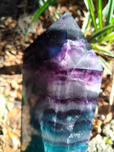 Rainbow Fluorite Tower