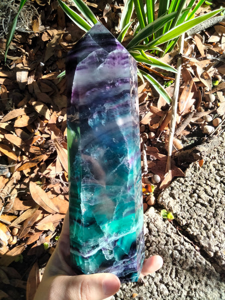 Rainbow Fluorite Tower