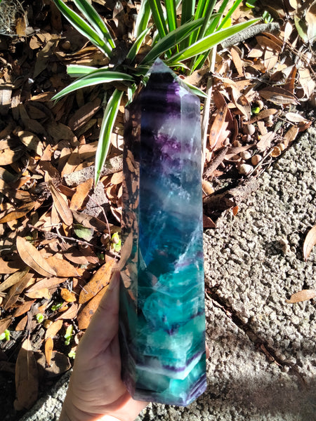 Rainbow Fluorite Tower