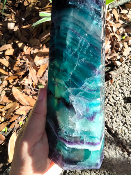 Rainbow Fluorite Tower