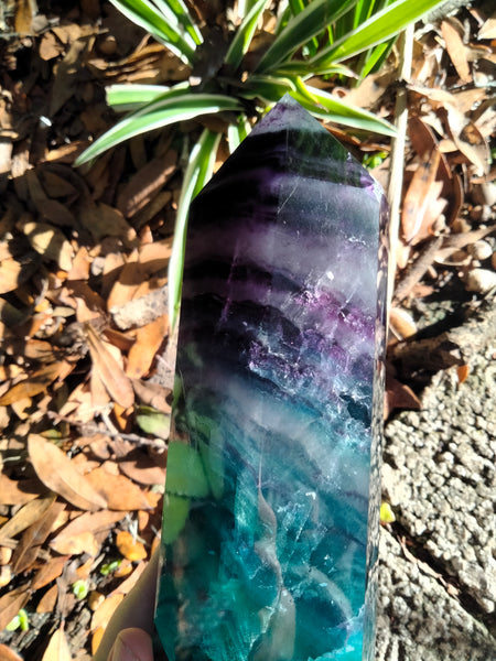 Rainbow Fluorite Tower