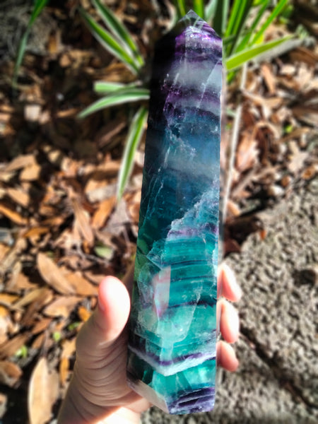 Rainbow Fluorite Tower