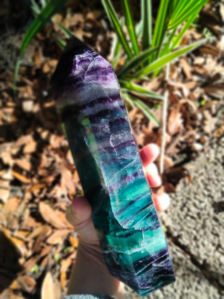 Rainbow Fluorite Tower