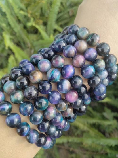 Tiger Eye Aura Crystal Bracelet