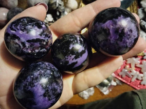 Charoite Sphere