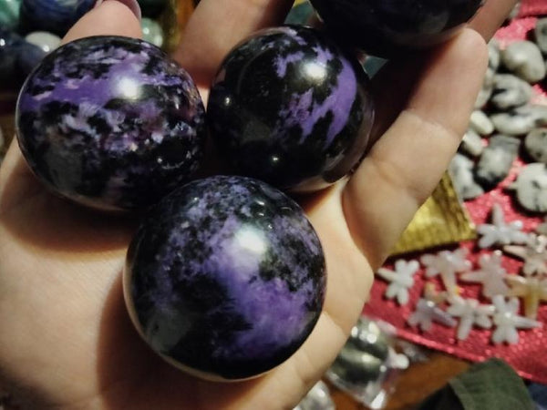 Charoite Sphere