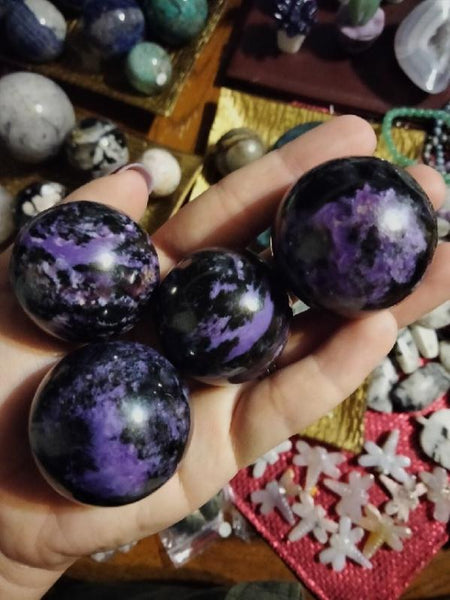 Charoite Sphere