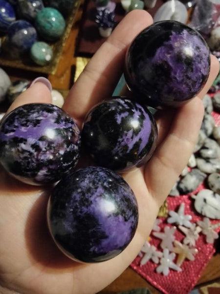 Charoite Sphere