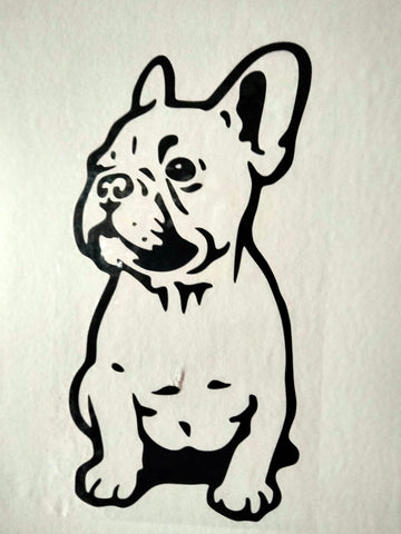 French Bulldog decal