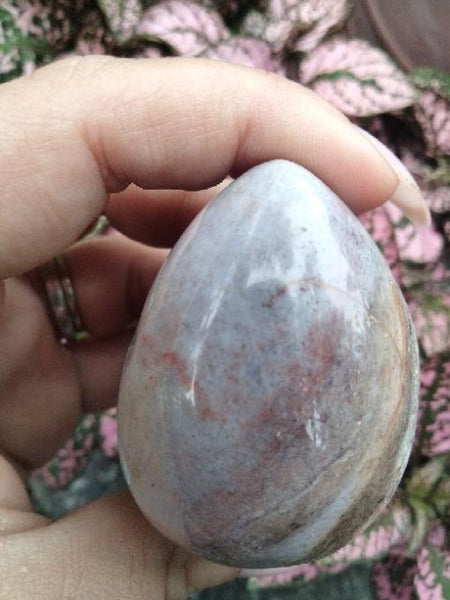 Ocean Jasper pastel color crystal Egg