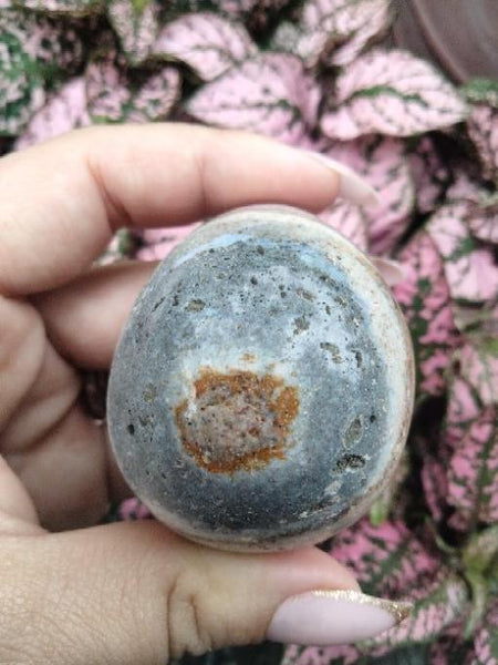 Ocean Jasper pastel color crystal Egg