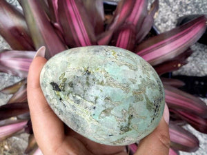 Green Moonstone Crystal Egg