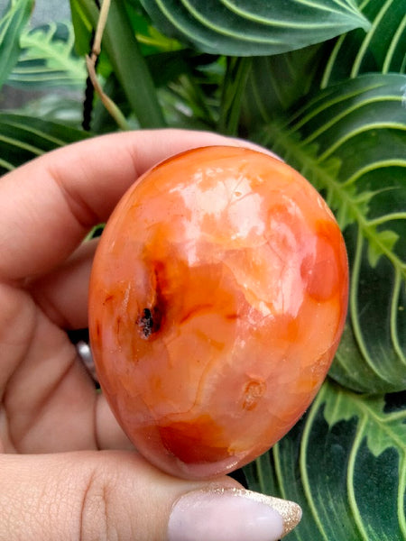 Jasper Carnelian Crystal Egg