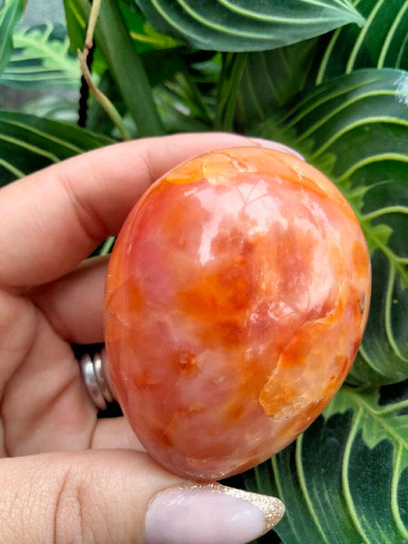 Jasper Carnelian Crystal Egg