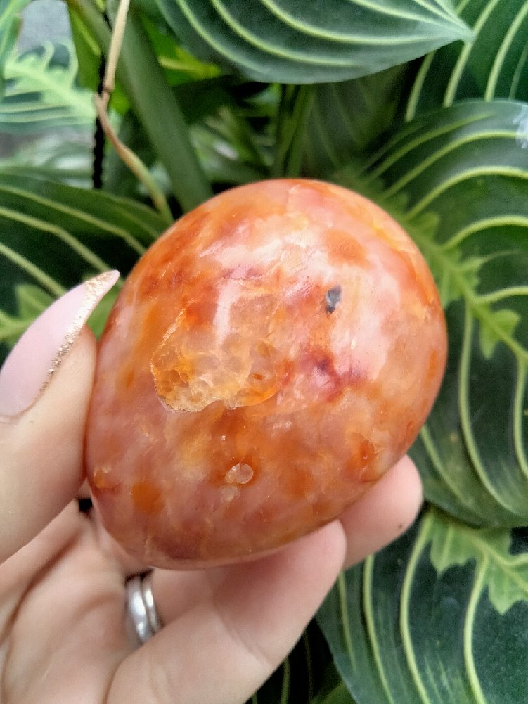 Jasper Carnelian Crystal Egg