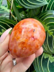 Jasper Carnelian Crystal Egg