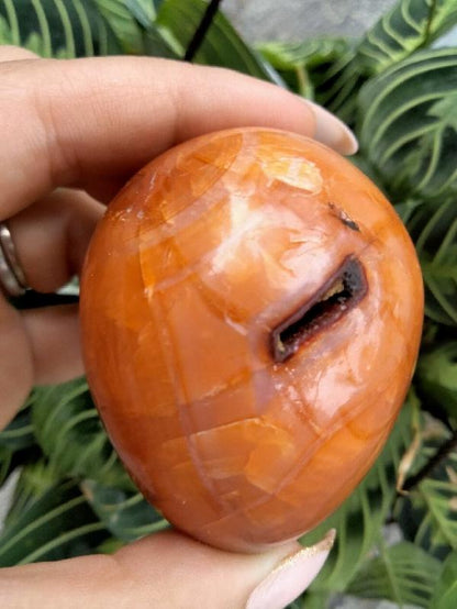 Carnelian Jasper Crystal Egg