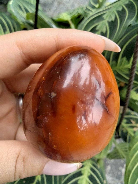 Carnelian Jasper Crystal Egg