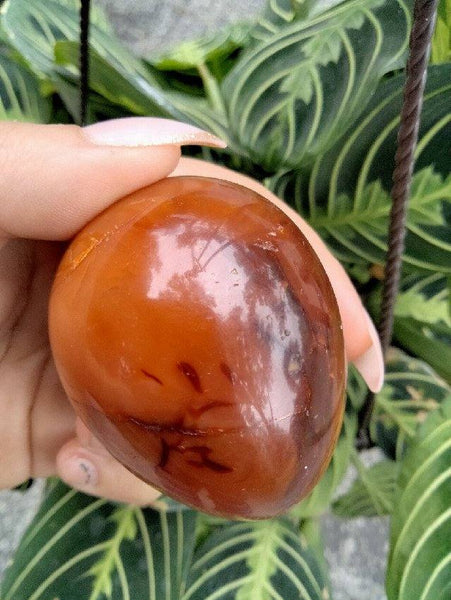 Carnelian Jasper Crystal Egg