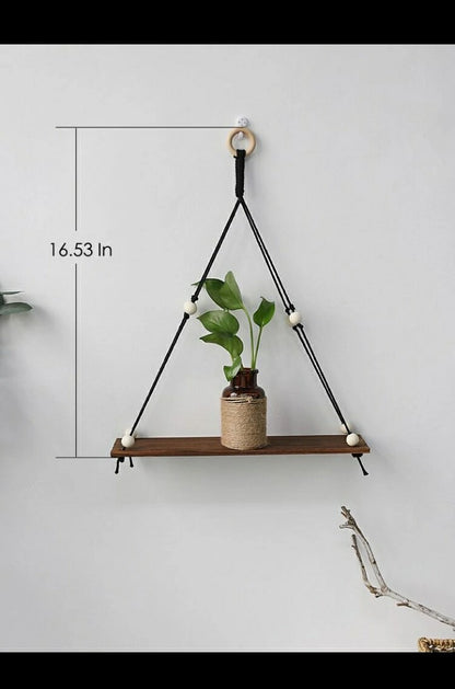 Shelf for Earth Tone Office / plant holder