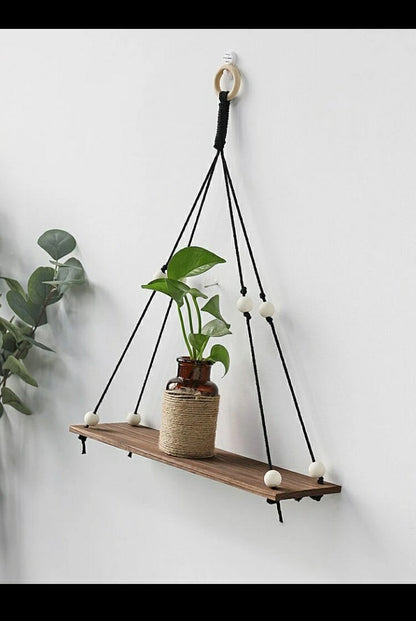Shelf for Earth Tone Office / plant holder