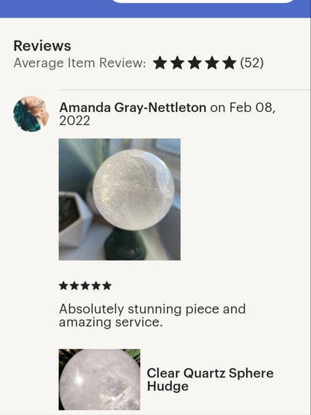 OFG 5 star review on Etsy