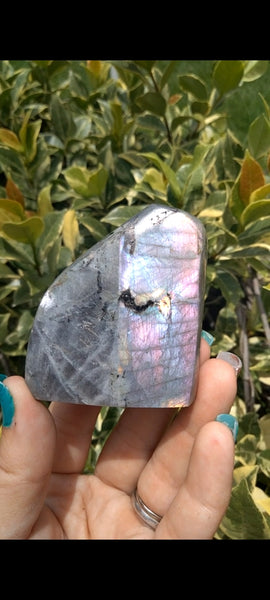 Labradorite blue & pink P2