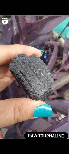 Black Tourmaline Raw