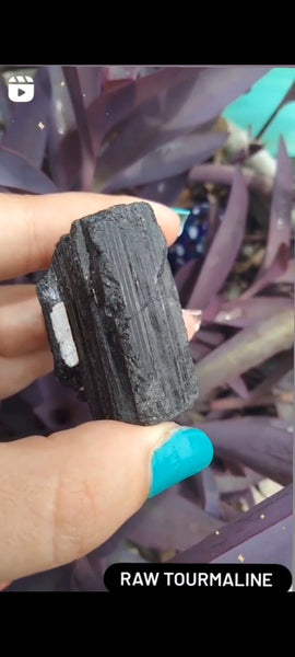 Black Tourmaline Raw