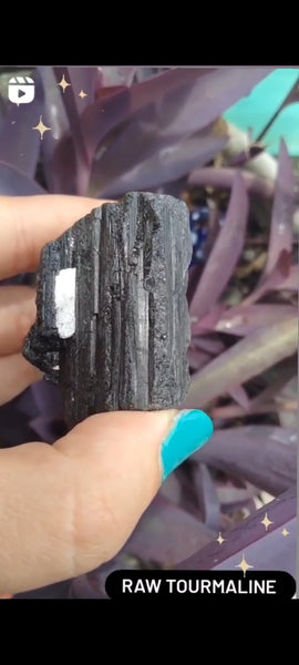 Black Tourmaline Raw