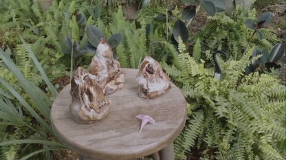 Chocolate Calcite Flame