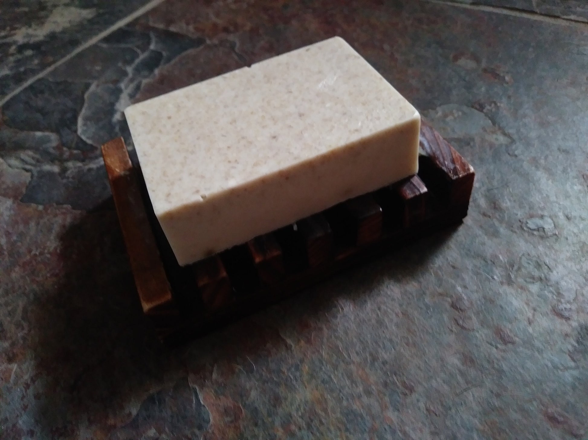 Goatmilk Soap:   Honey & Oat Bars